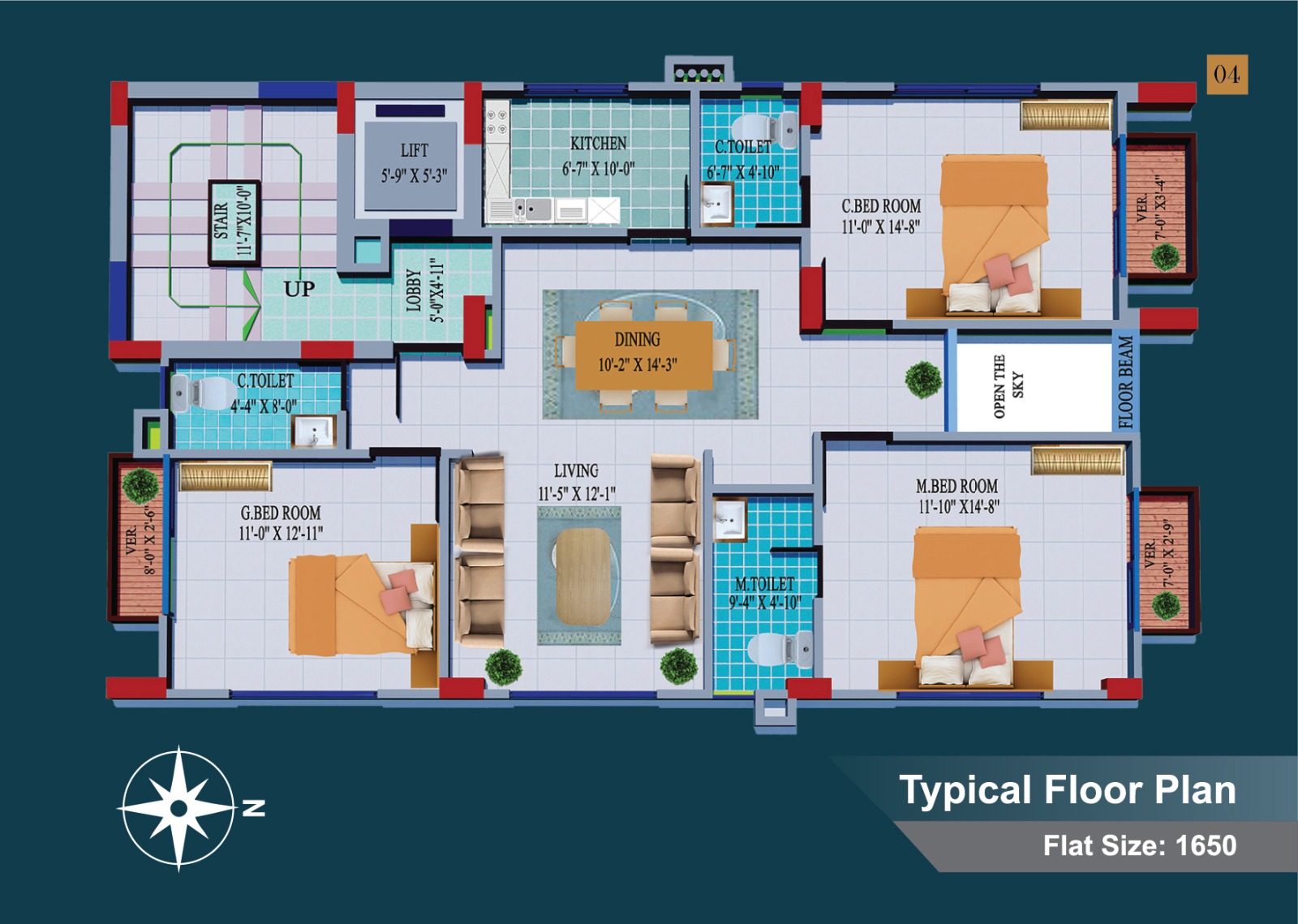 Kanon Hill Park Living Area
